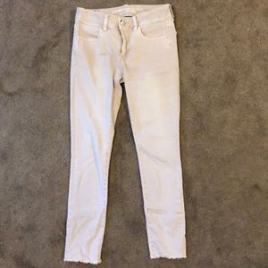 American Eagle light pink jeans